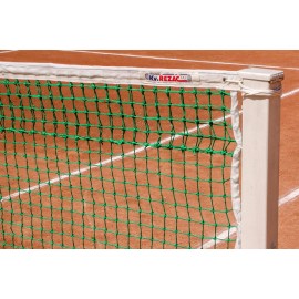 tennis net 3mm double top lines